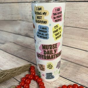 Nurse Daily Affirmations 20oz tumbler!